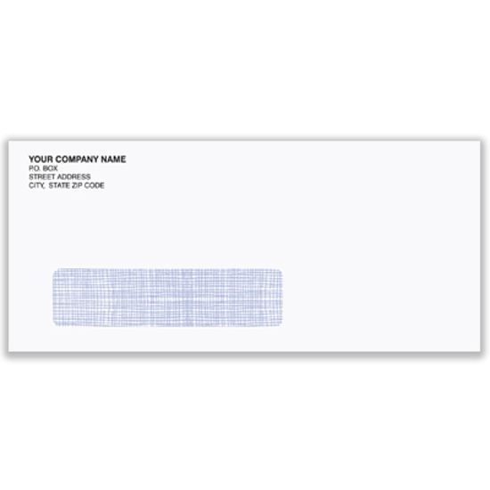 Picture of #10 Envelope - Tinted Self Sealing-single window (ENV-9939)