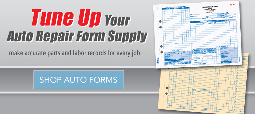 Personalized Forms - Imprinted Forms at a Fraction of the Cost of Custom