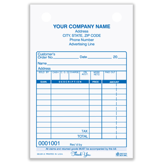 sales register forms