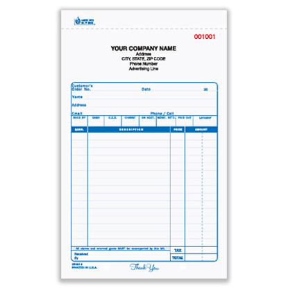 Amazon Com Invoice Sales Receipt Order Book 70 Sets 2 Part
