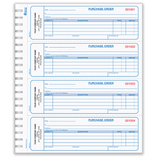 custom purchase order forms