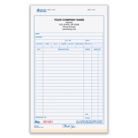 ncr receipt books