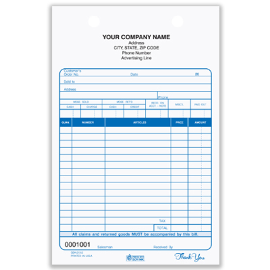 3 part forms