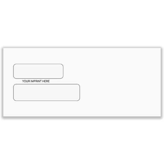 Picture of #10 Envelope - Double Window (ENV-9912)
