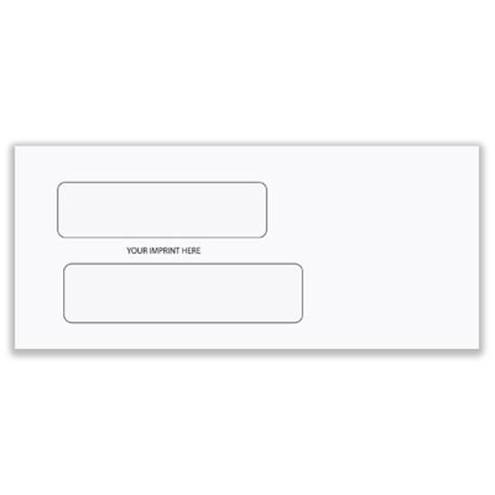 Picture of #9 Envelope - Double Window (ENV-9907)