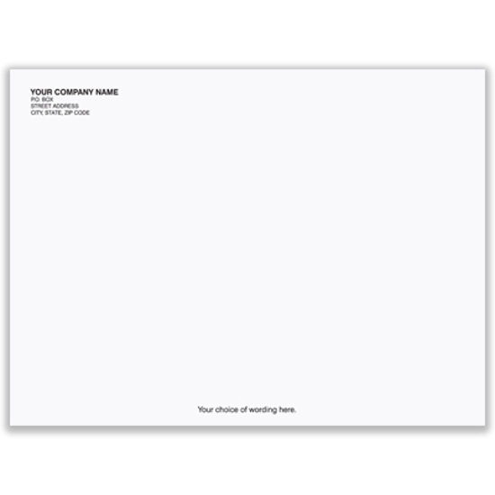 Picture of White Envelope - 9 x 12 - 28# - Imprinted (ENV-9834)