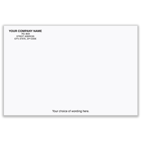 Picture of White Envelope - 6 x 9 - 24# - Imprinted (ENV-9831)