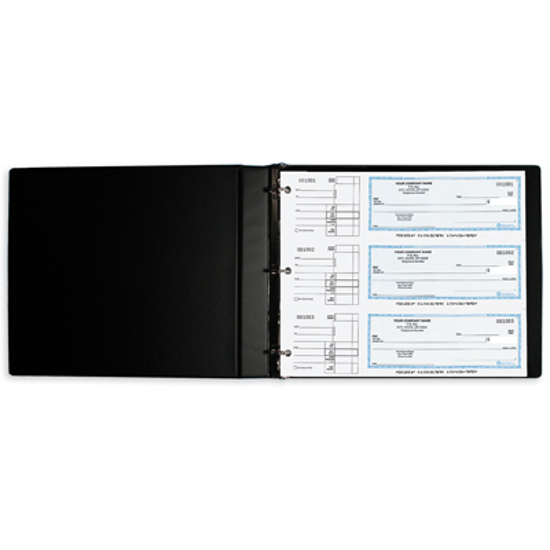 Picture of 3-Ring Check Binder - 14 3/4 x 11 5/8 Polyethylene (RB-9987)