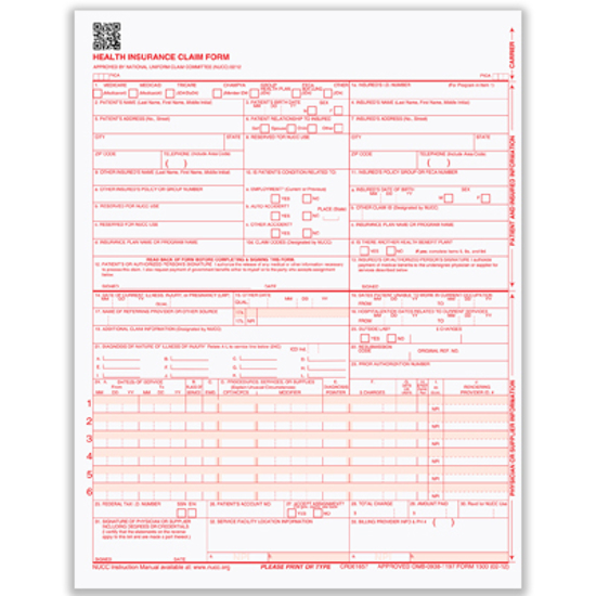 medical insurance claim forms
