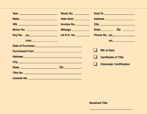Custom Invoices | Personalized Forms